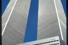 Twin Towers mit WTC 7 im Vordergrund (1992)