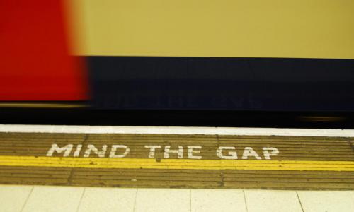 London, Mind the Gap