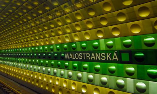 Prag, U-Bahn-Station Malostranská